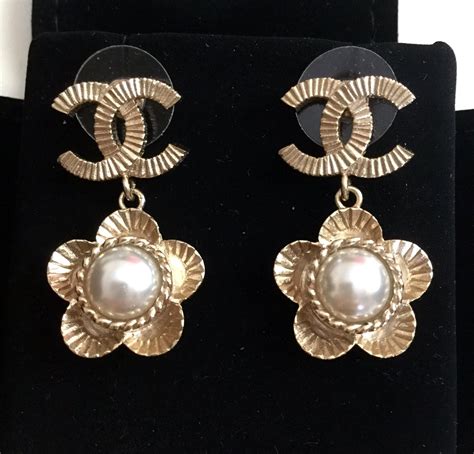 chanel camelia ring replica|chanel camellia pearl earrings.